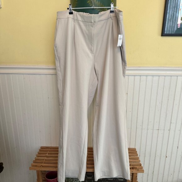 Extra High-Rise Taylor Wide Leg Trousers XL By Old Navy cream white - Picture 1 of 9
